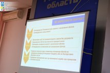 Екран з презентацією.
