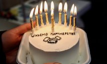 Торт зі свічками