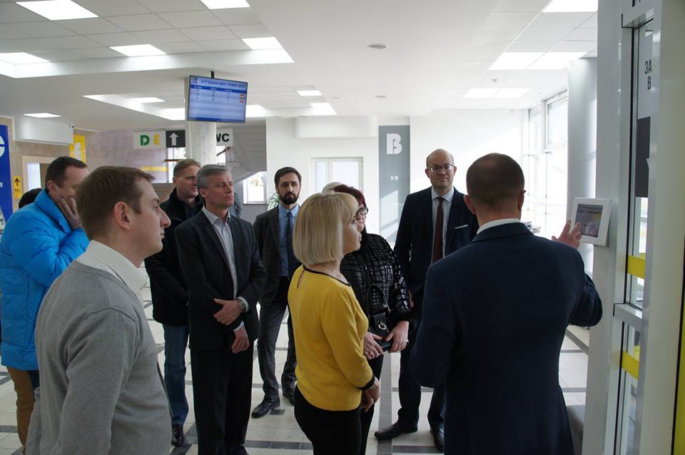 Рівненський регіональний ЦНАП відвідали Папенхайм Домінік, Ігор Коліушко, Тарас Журавель, Олексій, Томкова, Олександр Каменчук, Ольга Калініченко