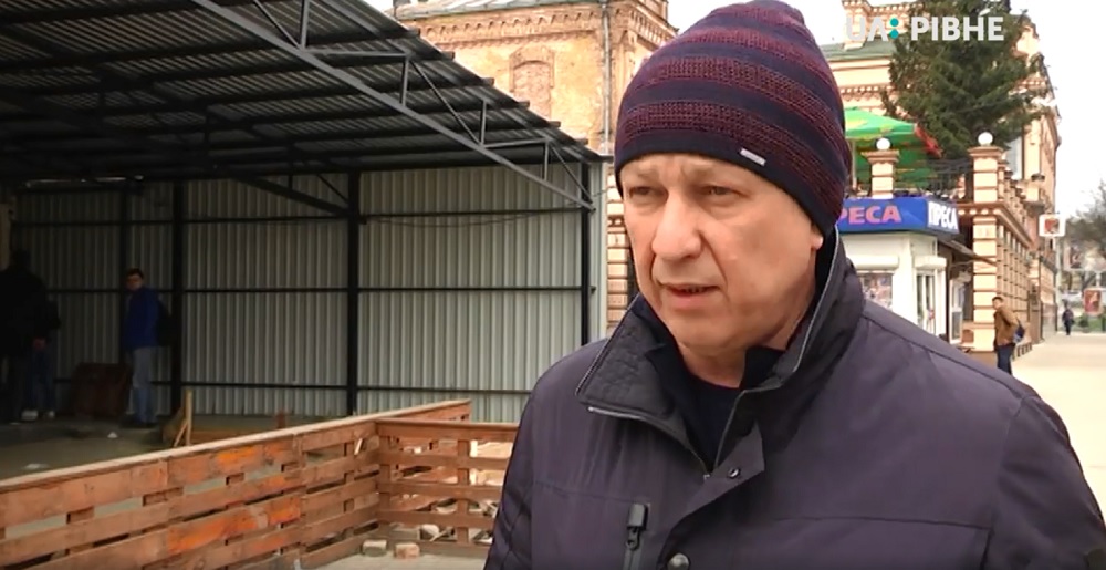 На добудову по Соборній прийшли з позаплановою перевіркою (ВІДЕО)