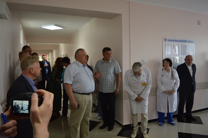 Міський голова Рівного офіційно відкрив відремонтоване терапевтичне відділення
