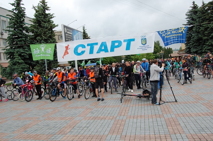 19 травня в місті Рівному проведено  акцію «Всеукраїнський Велодень - 2018».   У заході прийняли участь майже 500 учасників