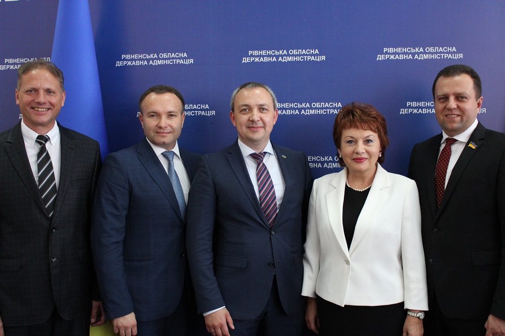 Голова Рівненської облдержадміністрації Олексій Муляренко під час колегії представив своїх нових заступників