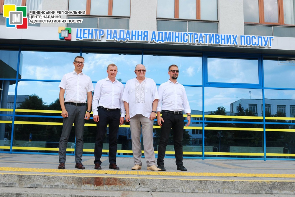11 липня 2018 року, Рівненський регіональний центр надання адміністративних послуг відвідала делегація з міста Таллінн (Естонська Республіка)