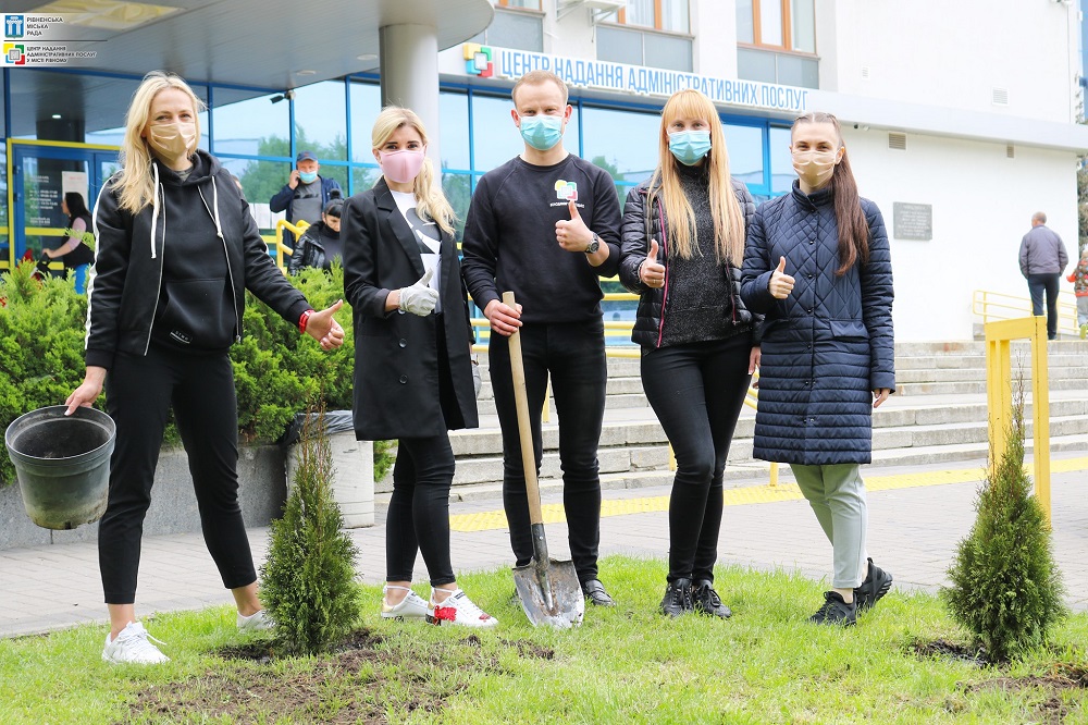 Команда Центру надання адміністративних послуг у місті Рівному приєдналася до Всеукраїнського проєкту 