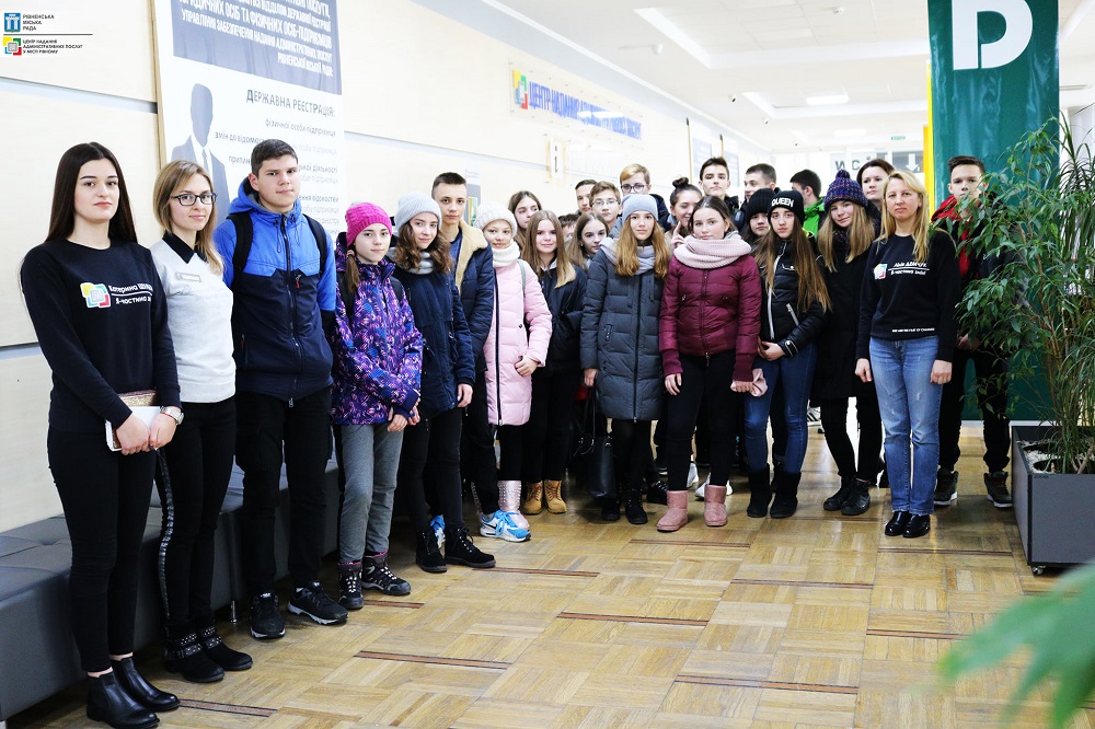 Сьогодні, 12 грудня 2019 року, до Центру завітали учні Рівненської загальноосвітньої школи І-ІІІ ступенів №25