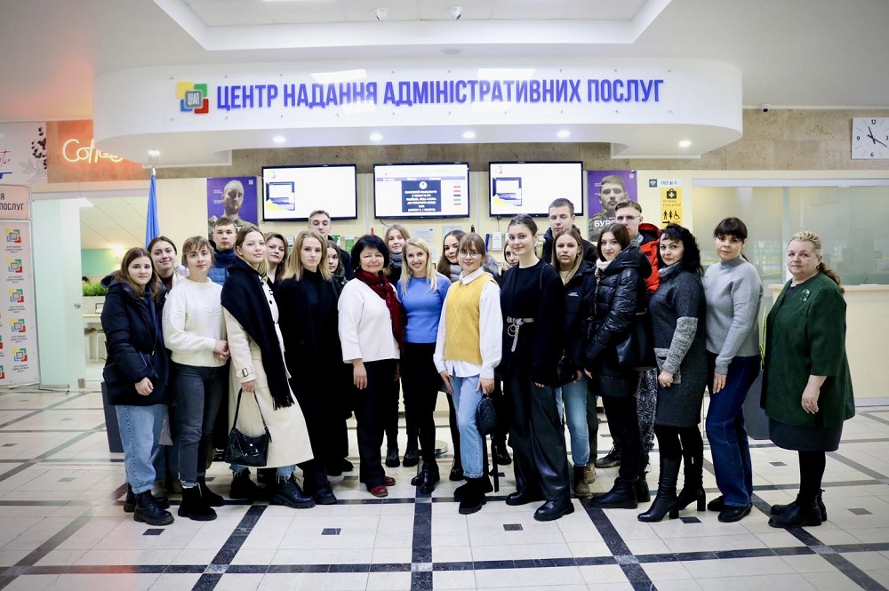 У ЦНАП міста Рівного завітали студенти НУВГП