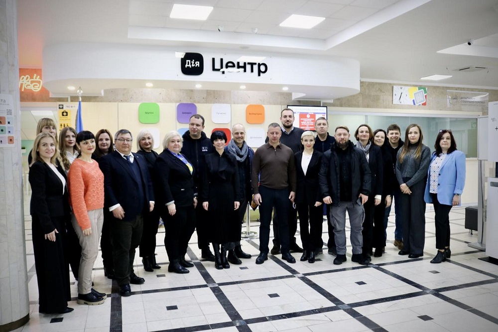 Регіональна місія з оцінки прогресу та визначення майбутніх пріоритетів по підтримці цифрової трансформації в Україні у ЦНАПі міста Рівного