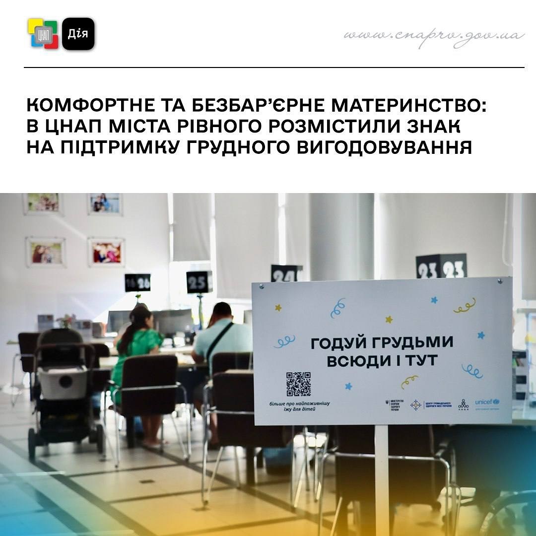 #ГодуюВсюди в Центрі надання адміністративних послуг у місті Рівному