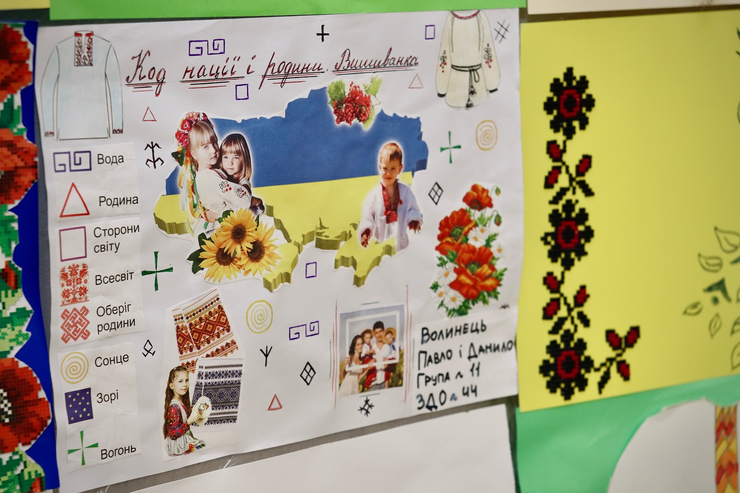 Плакат на тему: Код нації і родини. Вишиванка.